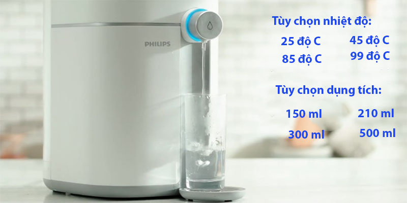 Máy lọc nước để bàn Philips ADD6910 - Hàng chính hãng