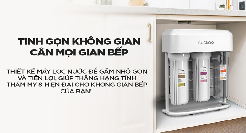 Máy lọc nước dể gầm Cuckoo CP-ERPV0901U - Hàng chính hãng