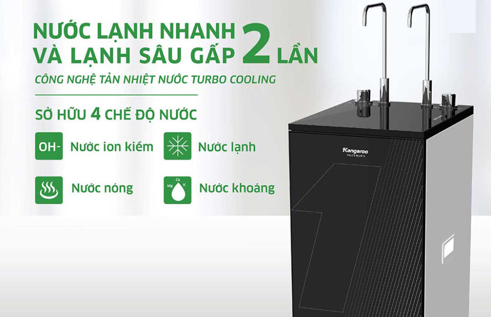 Máy lọc nước ion kiềm Hydrogen Kangaroo KG12S11-E3 - Hàng chính hãng