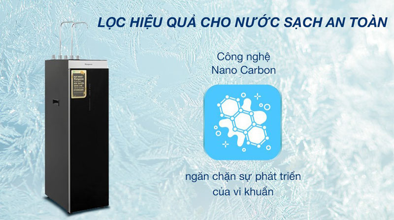 Máy lọc nước RO nóng lạnh Hydrogen Kangaroo KG12A6 - Hàng chính hãng