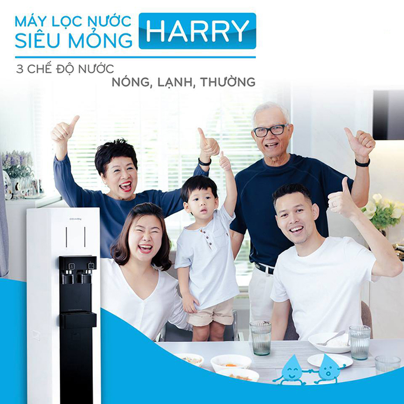 Máy lọc nước RO nóng lạnh Coway CHP-590R - Hàng chính hãng