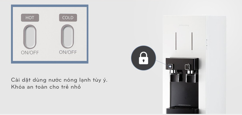 Máy lọc nước RO nóng lạnh Coway CHP-590R - Hàng chính hãng