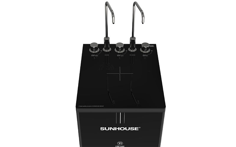 Máy lọc nước RO nóng lạnh Sunhouse 11 lõi SHA76624KL - Hàng chính hãng