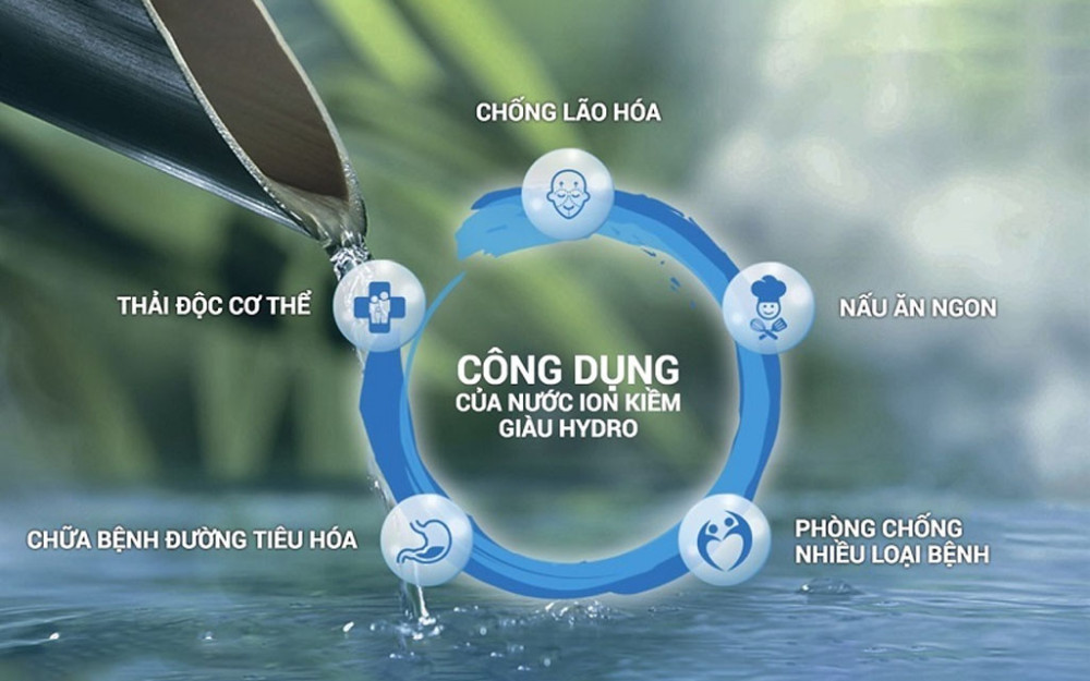 Máy lọc nước Kangaroo Hydrogen ion kiềm nóng lạnh KG100EW2 - Hàng chính hãng