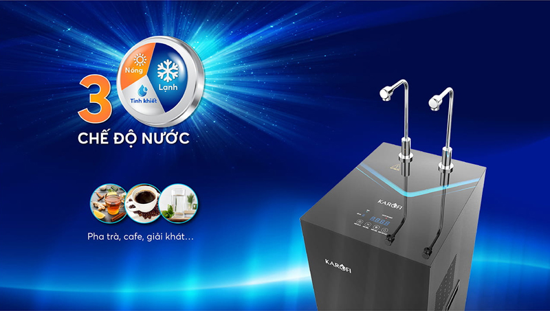 Máy lọc nước nóng lạnh Karofi KAD-N69 - Hàng chính hãng