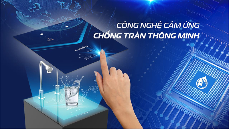 Máy lọc nước nóng lạnh Karofi KAD-N69 - Hàng chính hãng