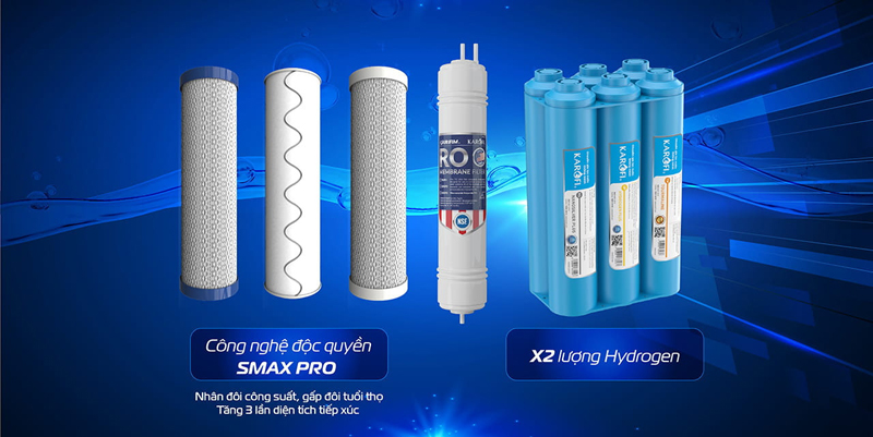 Máy lọc nước nóng lạnh Karofi KAD-N69 - Hàng chính hãng
