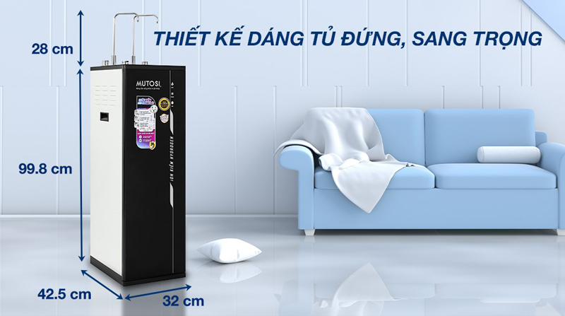 Máy lọc nước RO nóng nguội lạnh Mutosi MP-S1021H - Hàng chính hãng