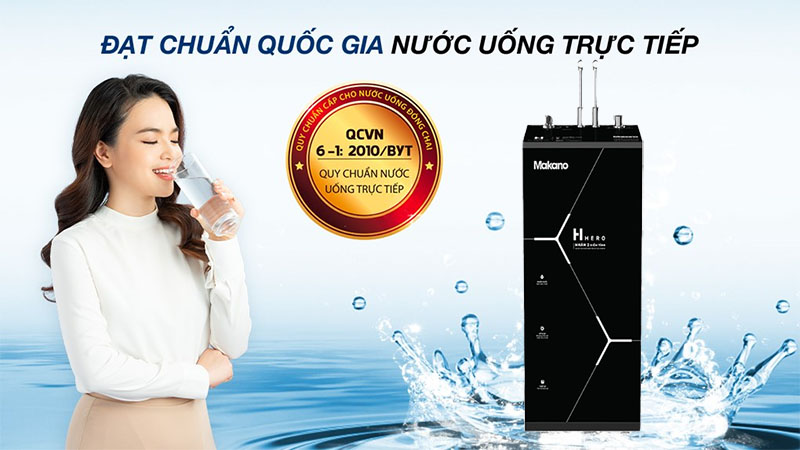 Máy lọc nước nóng nguội lạnh Makano H-Hero 2D MN301 - Hàng chính hãng