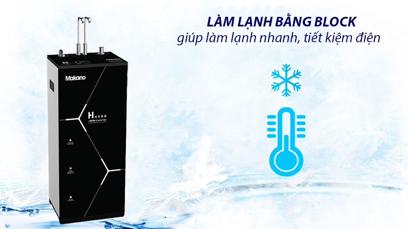 Máy lọc nước nóng nguội lạnh Makano H-Hero 2D MN301 - Hàng chính hãng