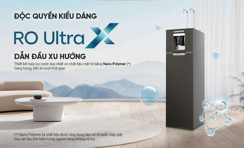 Máy lọc nước RO UltraX Sunhouse SHA76658SH - Hàng chính hãng