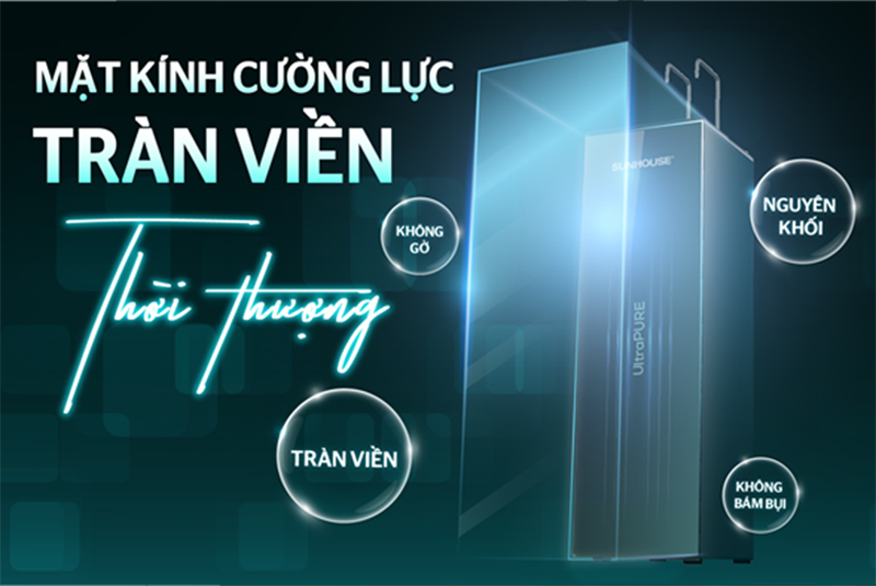 Máy lọc nước nóng lạnh RO Sunhouse SHA76211KL - Hàng chính hãng