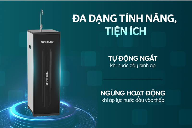 Máy lọc nước RO Sunhouse SHA8691K - Hàng chính hãng