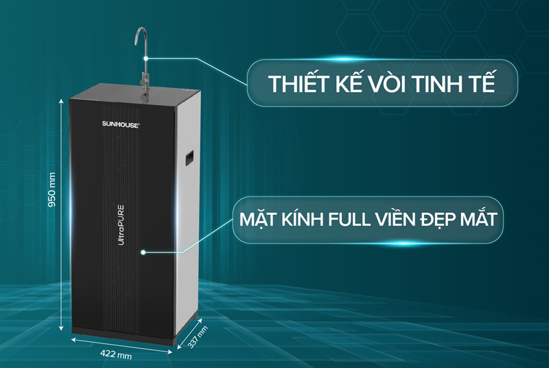 Máy lọc nước RO Sunhouse SHA8691K - Hàng chính hãng