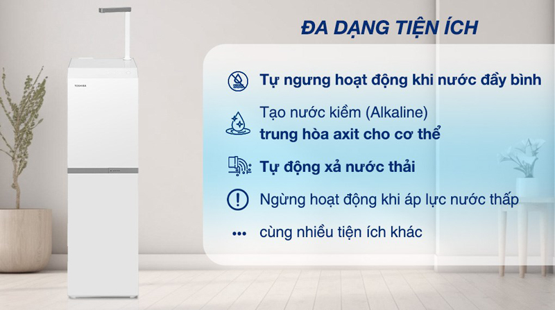 Máy lọc nước RO Toshiba TWP-N2396SVN(W) - Hàng chính hãng
