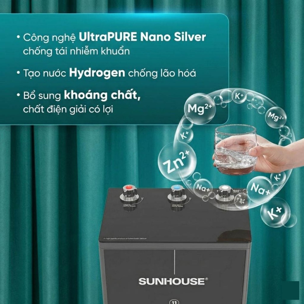 Máy lọc nước RO Ultrapure Sunhouse SHA76225L - Hàng chính hãng
