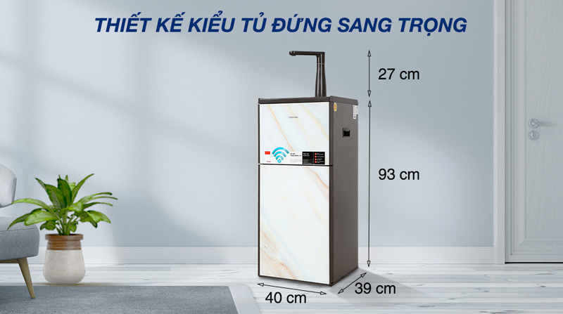 Máy lọc nước nóng lạnh Toshiba TWP-W1905SV(MB) - Hàng chính hãng