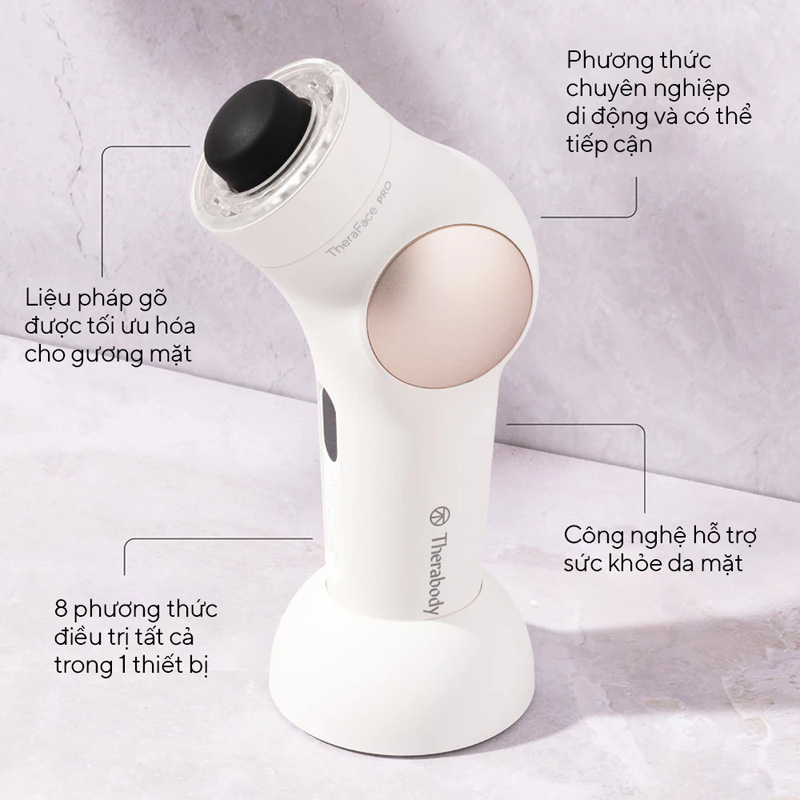 Máy massage mặt Therabody TheraFace PRO - Hàng chính hãng