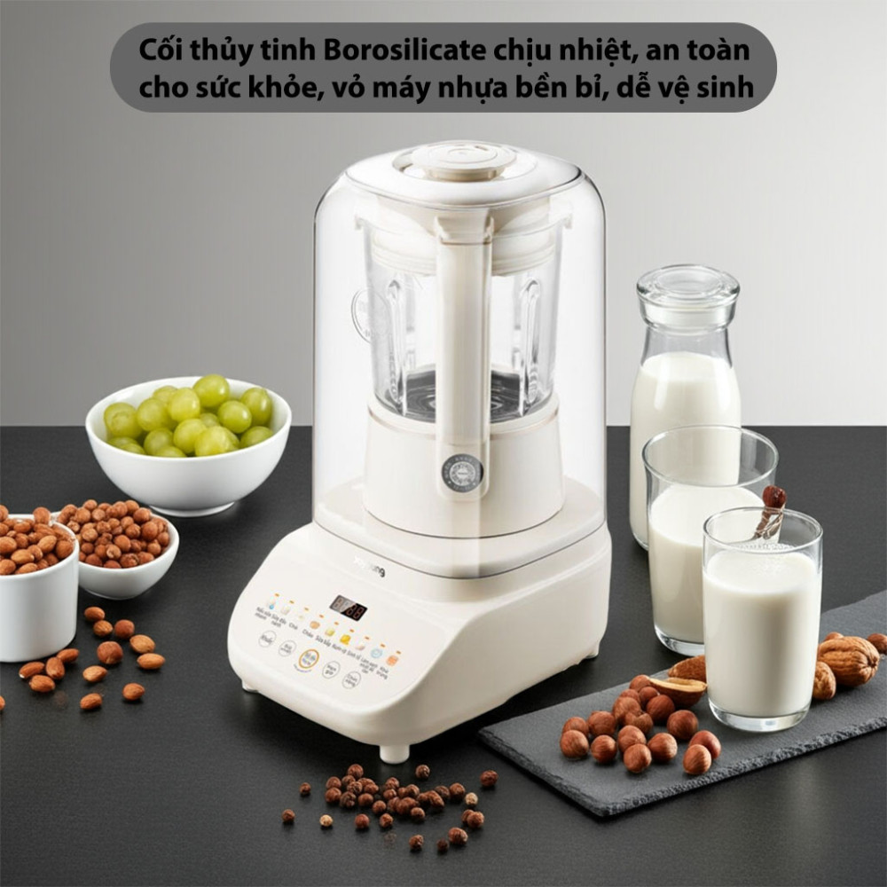 Máy nấu sữa hạt chống ồn Joyoung JHSB-602 - Hàng chính hãng