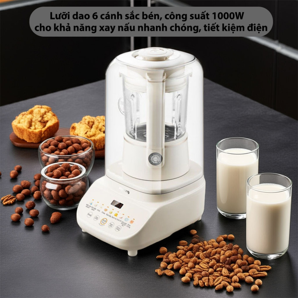 Máy nấu sữa hạt chống ồn Joyoung JHSB-602 - Hàng chính hãng