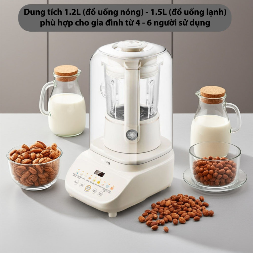Máy nấu sữa hạt chống ồn Joyoung JHSB-602 - Hàng chính hãng