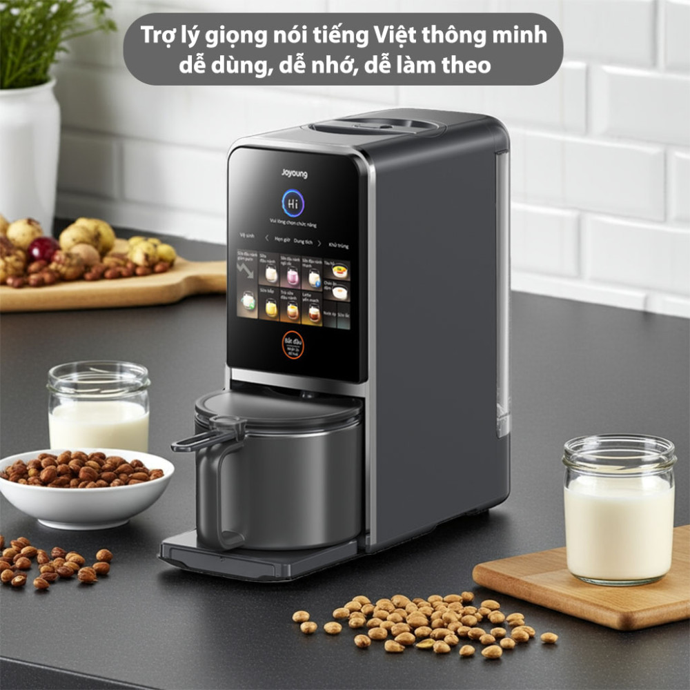 Máy nấu sữa hạt làm sạch tự động Joyoung JSCB-K7 PRO - Hàng chính hãng