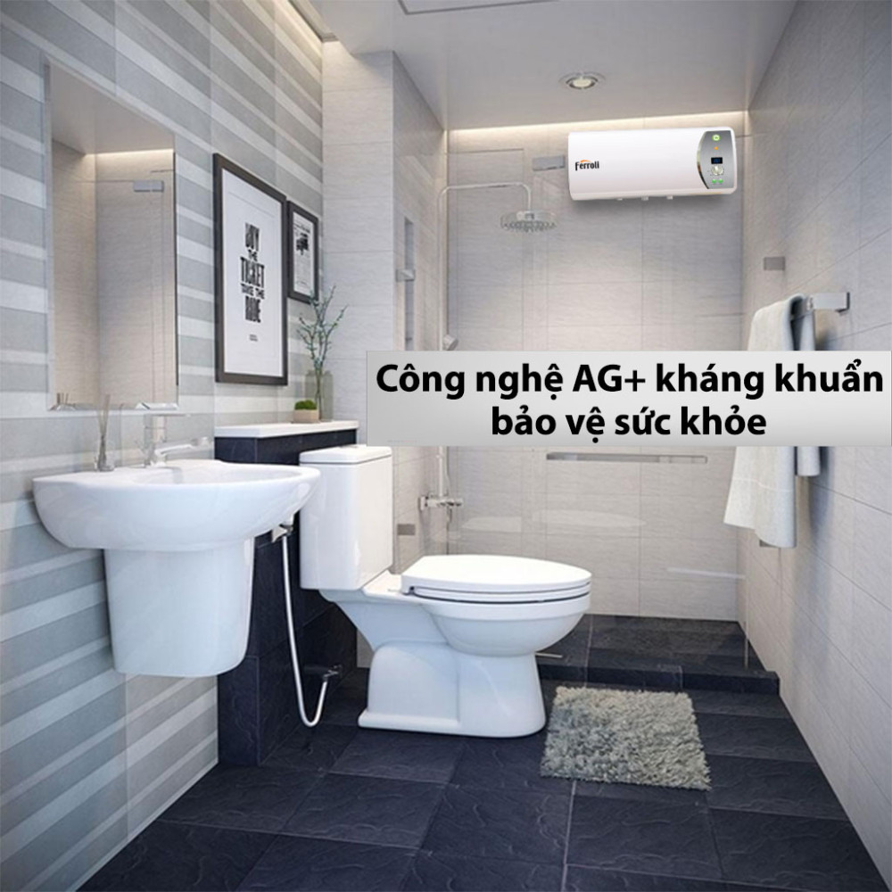 Bình nước nóng Ferroli VERDI Ag+ 15L - Hàng chính hãng