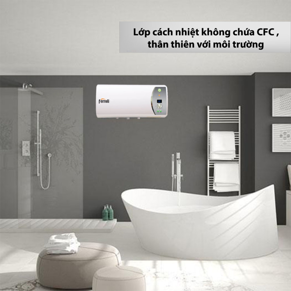 Bình nước nóng Ferroli VERDI Ag+ 15L - Hàng chính hãng