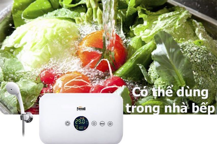 Bình tắm nước nóng trực tiếp Ferroli RITA FS-4.5 DE - Hàng chính hãng