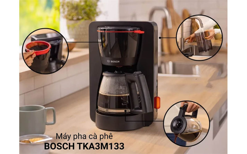 Máy pha cà phê Bosch TKA3M133 - Hàng chính hãng