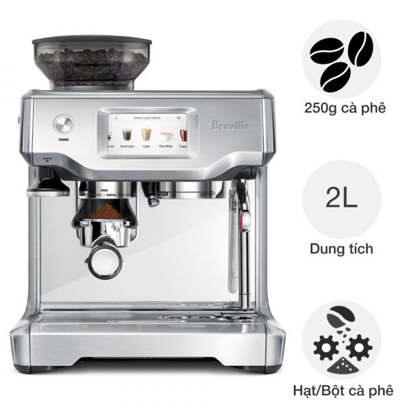 Máy pha cà phê hiệu Breville BES880 - Hàng chính hãng