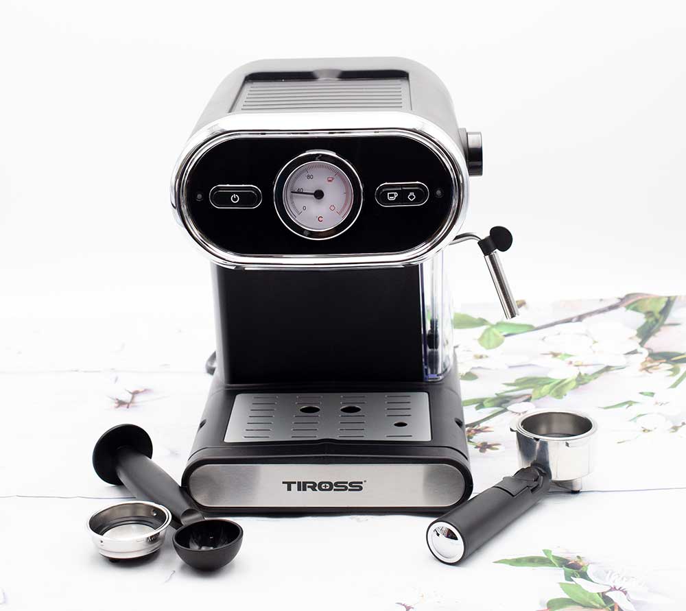 Máy pha cà phê Espresso Tiross TS6211 - Hàng chính hãng