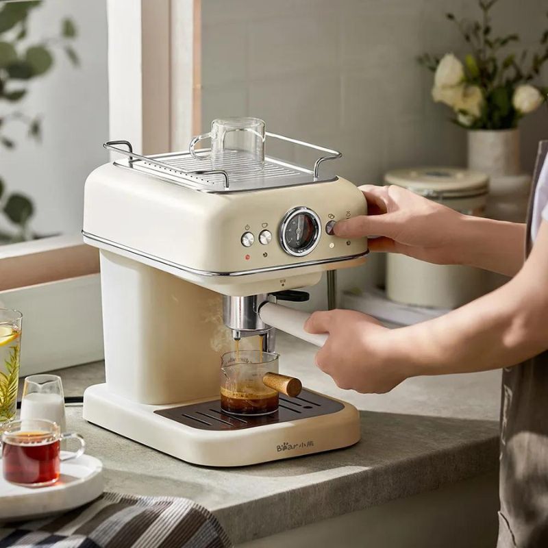 Máy pha cà phê tự động Espresso Bear KFJ-E12R5 - Hàng chính hãng