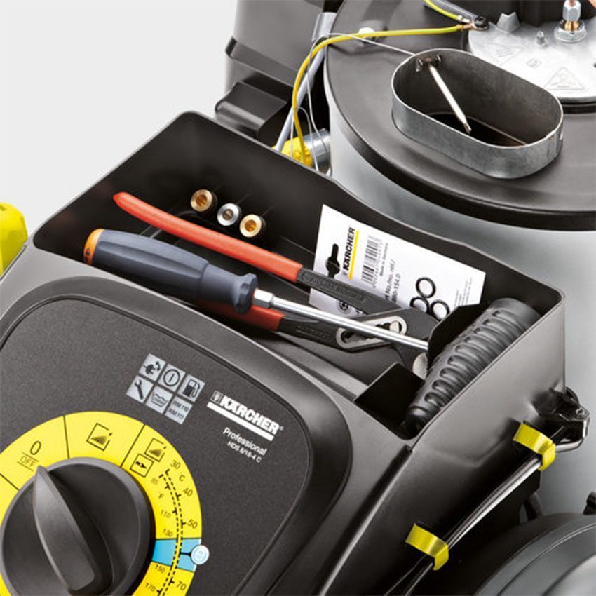 Máy phun rửa áp lực cao nước nóng Karcher HDS 6/14 C - Hàng chính hãng