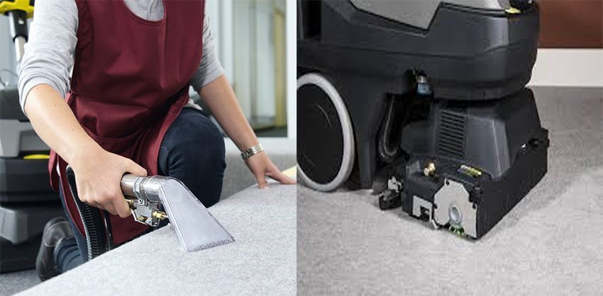 Máy phun hút giặt thảm Karcher BRC 40/22 C - Hàng chính hãng