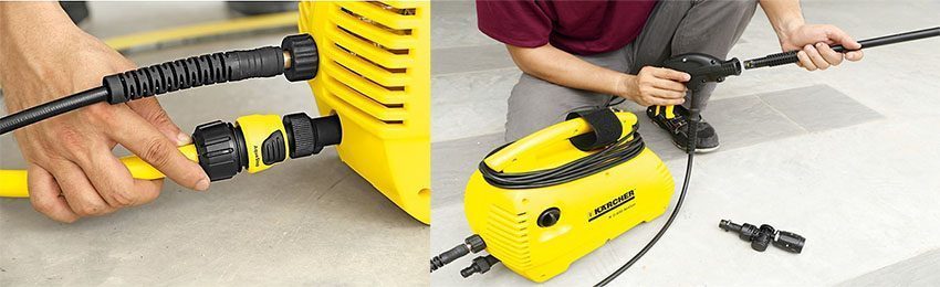 Máy phun rửa áp lực cao Karcher K 2.420 AIR CON - Hàng chính hãng