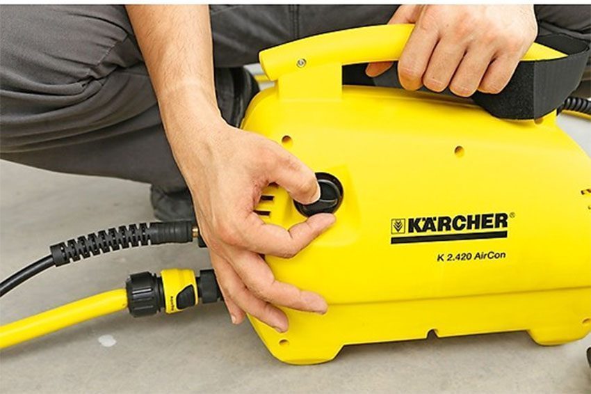 Máy phun rửa áp lực cao Karcher K 2.420 AIR CON - Hàng chính hãng