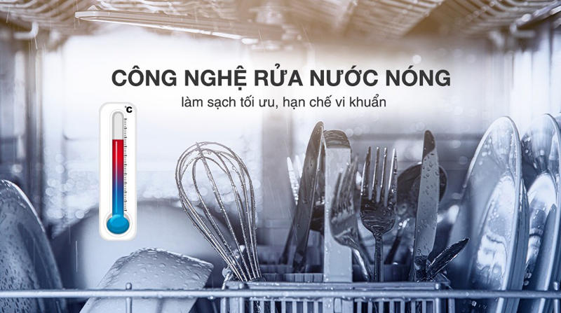 Máy rửa chén Hafele HDW-F601B 535.29.670 - Hàng chính hãng