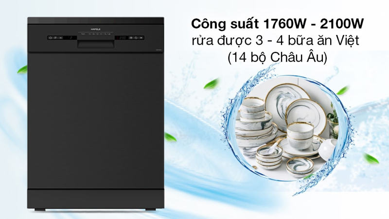 Máy rửa chén Hafele HDW-F601B 535.29.670 - Hàng chính hãng