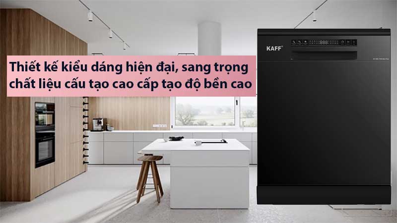 Máy rửa chén Kaff KF-SBL775B NEW PLUS - Hàng chính hãng