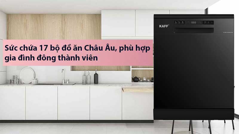 Máy rửa chén Kaff KF-SBL775B NEW PLUS - Hàng chính hãng