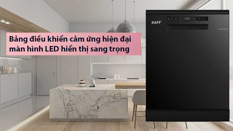 Máy rửa chén Kaff KF-SBL775B NEW PLUS - Hàng chính hãng