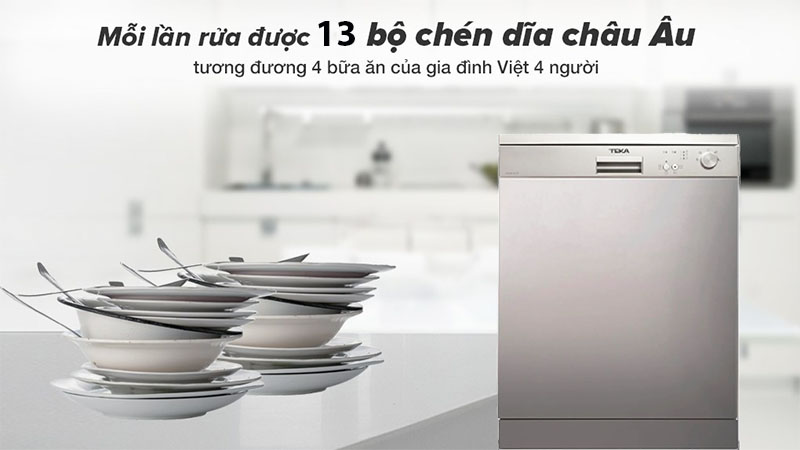 Máy rửa bát Teka LP8 650 SS TTH - Hàng chính hãng