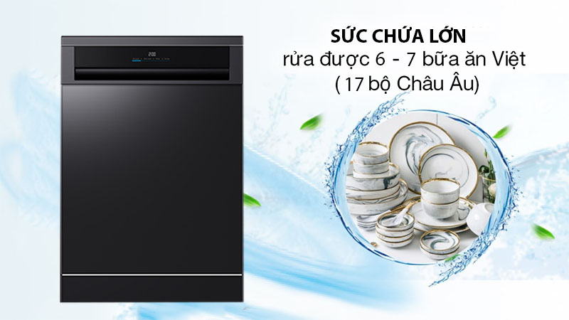 Máy rửa chén độc lập Kaff KF-BHMI815Y - Hàng chính hãng