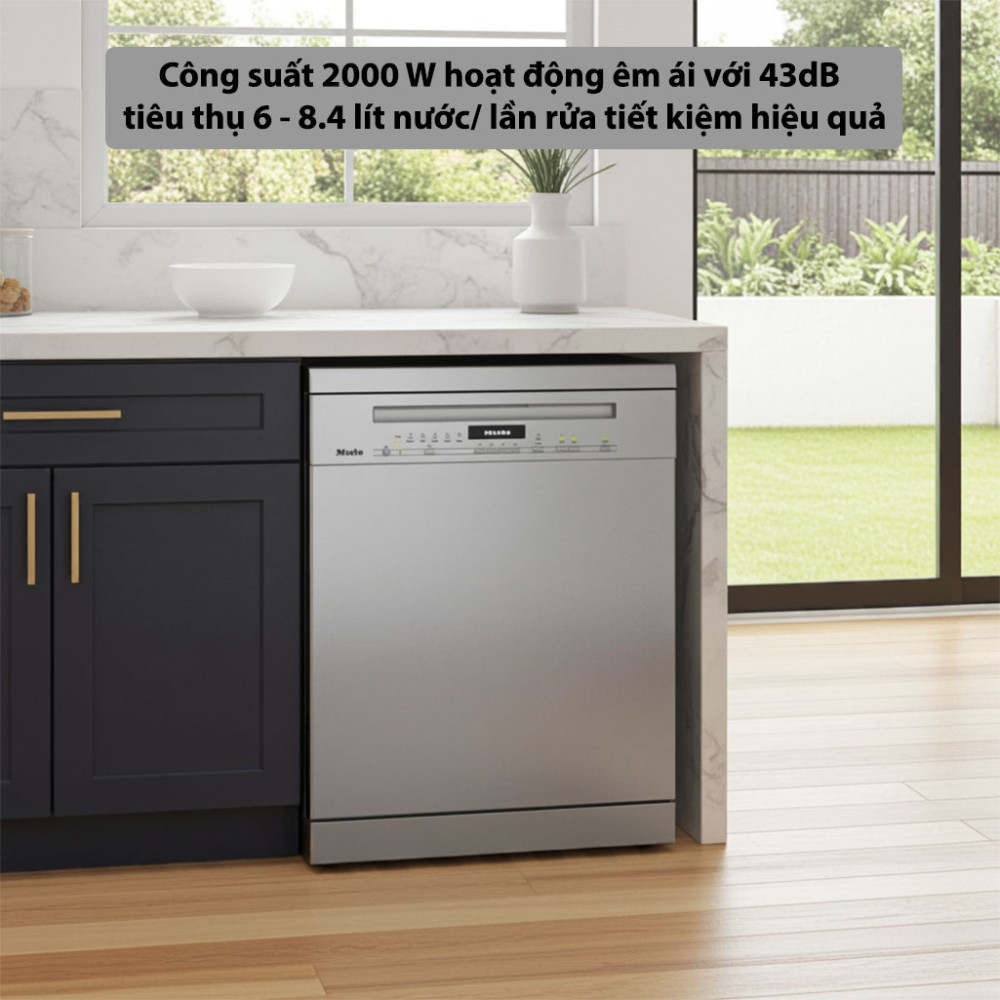 Máy rửa bát độc lập Miele G 7130 SC Front AutoDos - Hàng chính hãng