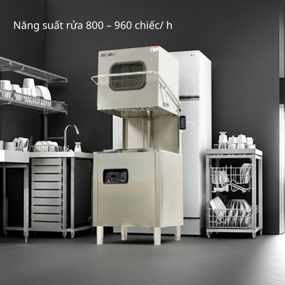 Máy rửa chén bát công nghiệp TurboGold TG-DW3080P - Hàng chính hãng