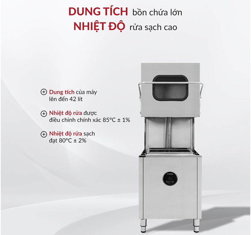 Máy rửa chén đĩa công nghiệp Starion SW-S65HA  - Hàng chính hãng