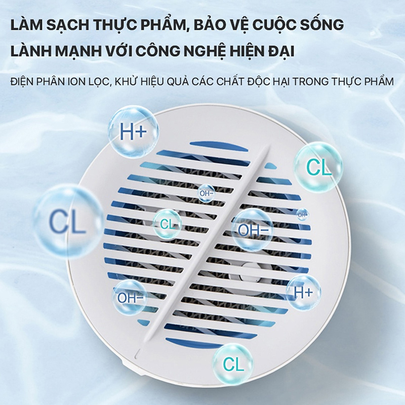 Máy rửa khử trùng rau củ quả Lydsto HD-ZNGSQXJ02 - Hàng chính hãng