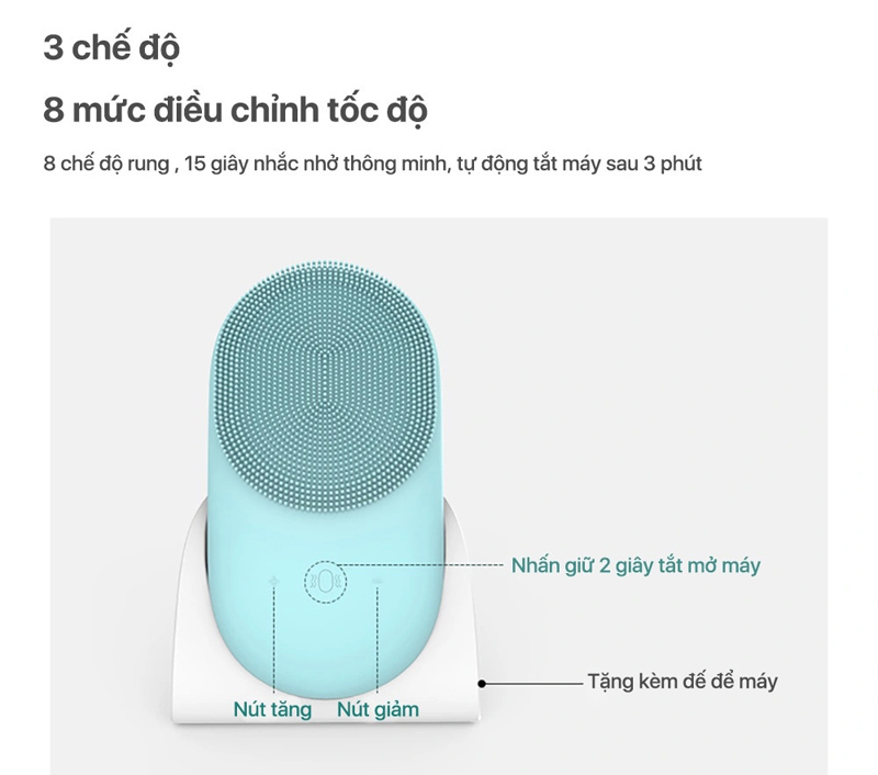 Máy rửa mặt Bomidi FC1 - Hàng chính hãng