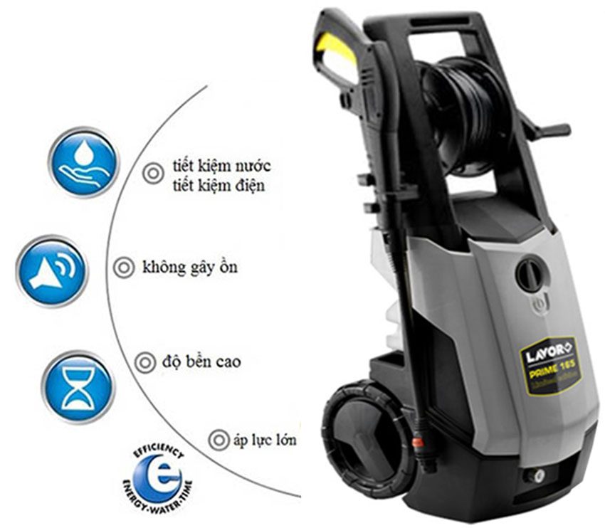 Máy rửa xe Lavor PRIME 165 - Hàng chính hãng
